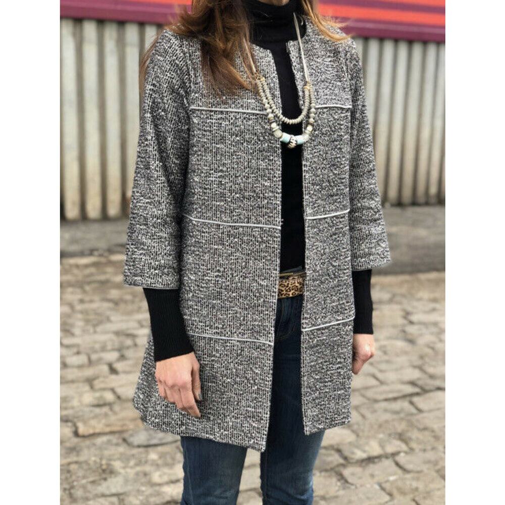 Cabi The times jacket black white coat #5299